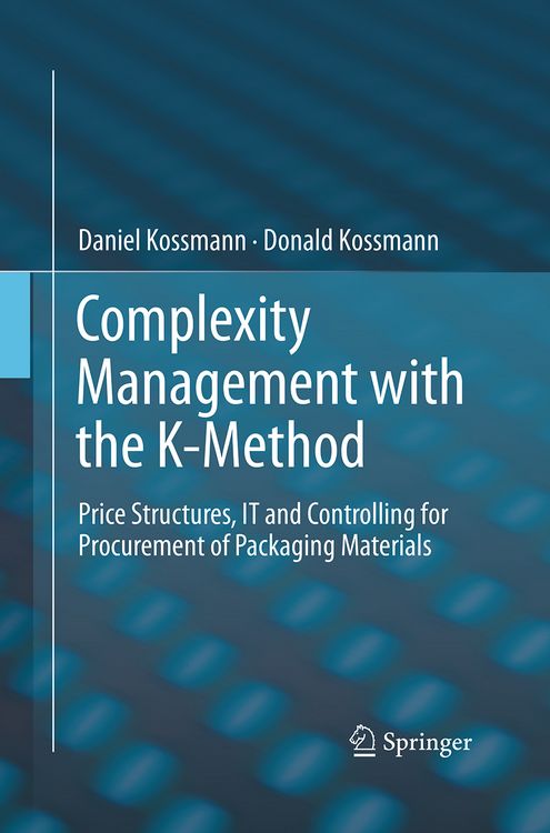 Produktbild: Complexity Management with the K-Method