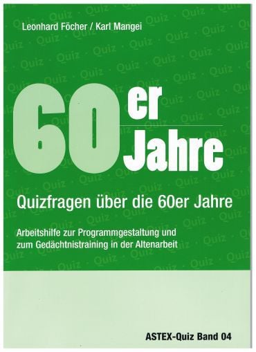 Produktbild: 60er Jahre &ndash; Quizfragen &uuml;ber die 60er Jahre