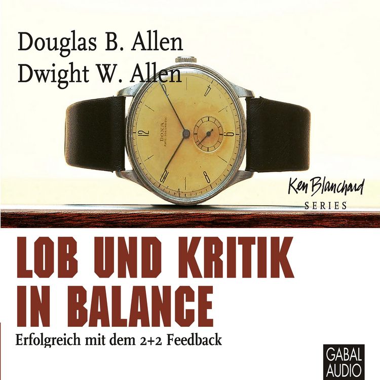 Produktbild: Lob und Kritik in Balance