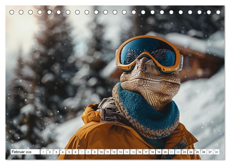 Produktbild: Reiche Dinos. Sie leben &ndash; im Luxus. (Tischkalender 2026 DIN A5 quer), CALVENDO Monatskalender