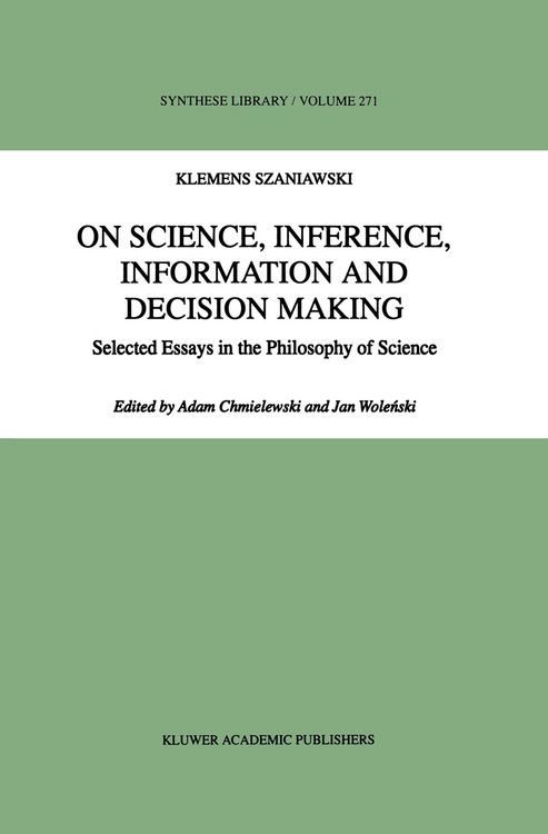 Produktbild: On Science, Inference, Information and Decision-Making