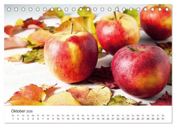 Produktbild: Kulinarische Kompositionen (Tischkalender 2026 DIN A5 quer), CALVENDO Monatskalender