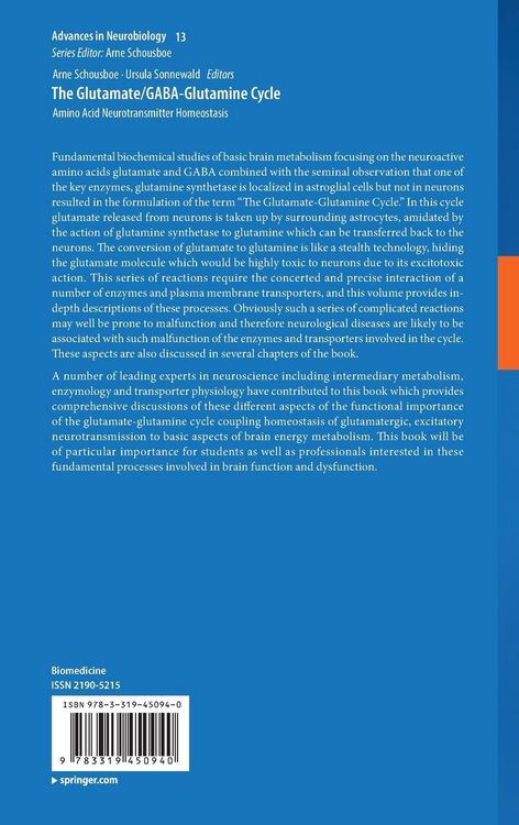 Produktbild: The Glutamate/GABA-Glutamine Cycle