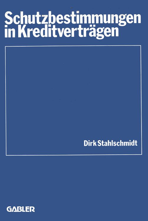 Produktbild: Schutzbestimmungen in Kreditvertr&auml;gen