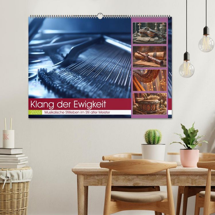 Produktbild: Klang der Ewigkeit (Wandkalender 2026 DIN A2 quer), CALVENDO Monatskalender