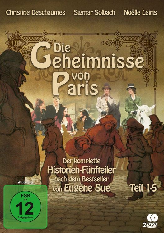 Produktbild: Die Geheimnisse von Paris - Teil 1-5 (Neuauflage) [2 DVDs]