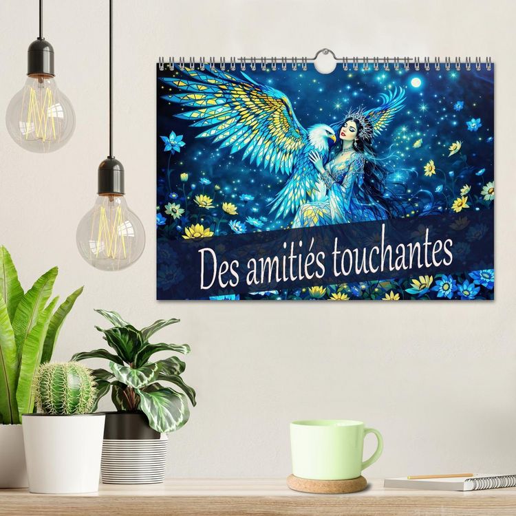 Produktbild: Des amiti&eacute;s touchantes (Calendrier mural 2026 DIN A4 vertical), CALVENDO calendrier mensuel