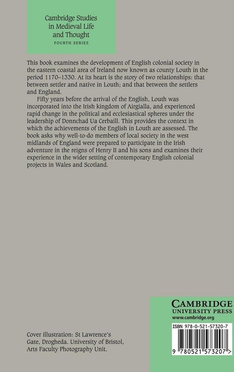 Produktbild: Colonisation and Conquest in Medieval Ireland