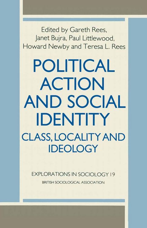 Produktbild: Political Action and Social Identity