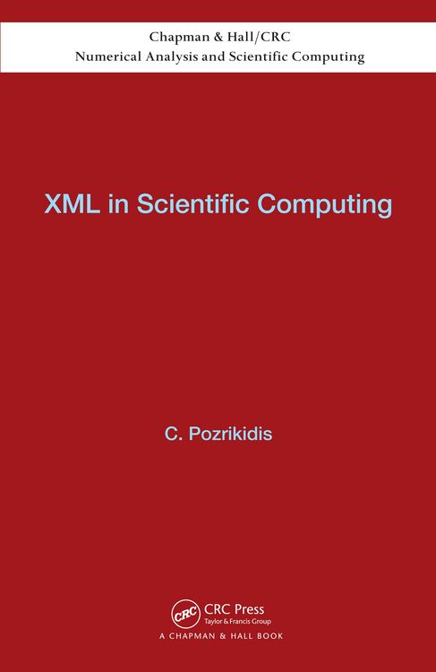 Produktbild: XML in Scientific Computing