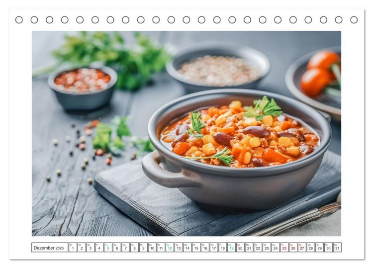 Produktbild: Hackfleisch-K&uuml;che (Tischkalender 2026 DIN A5 quer), CALVENDO Monatskalender