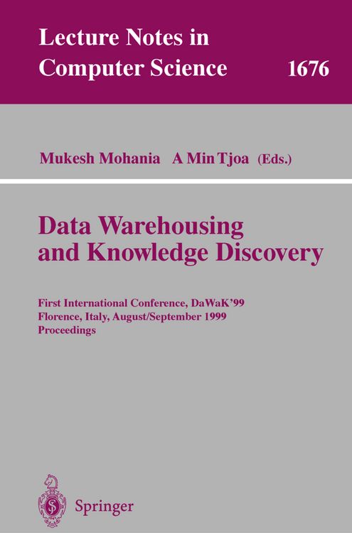 Produktbild: Data Warehousing and Knowledge Discovery