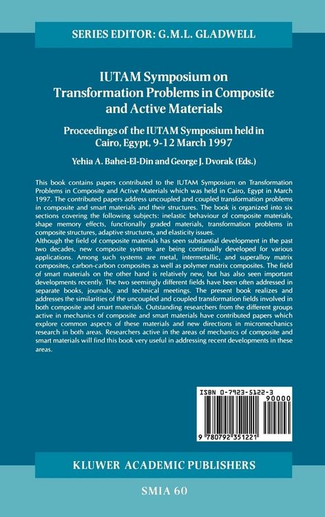 Produktbild: IUTAM Symposium on Transformation Problems in Composite and Active Materials