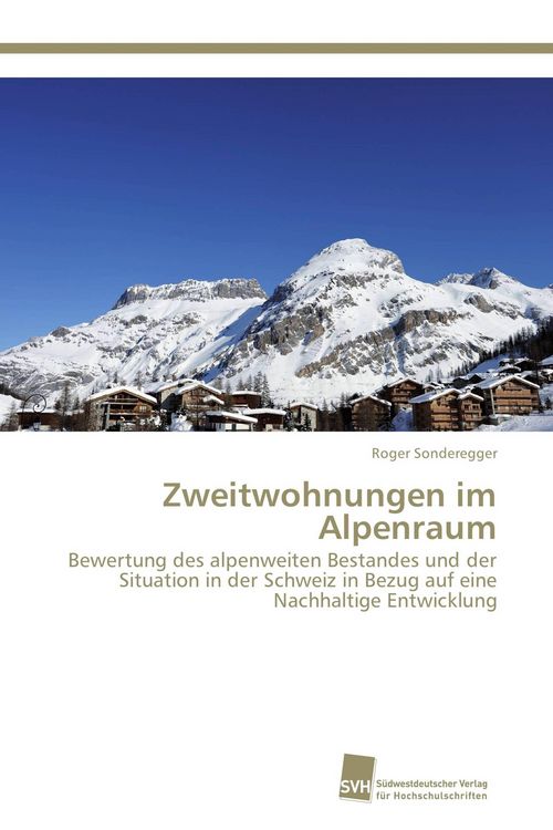 Produktbild: Zweitwohnungen im Alpenraum