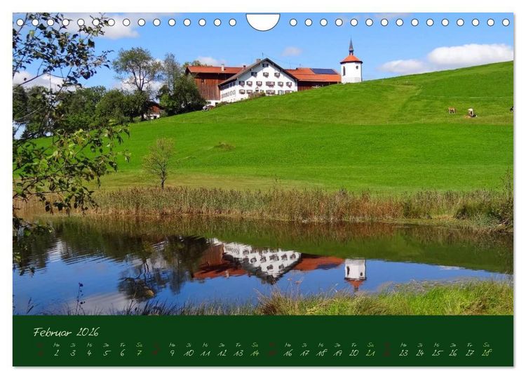 Produktbild: Im Allg&auml;u (Wandkalender 2026 DIN A4 quer), CALVENDO Monatskalender