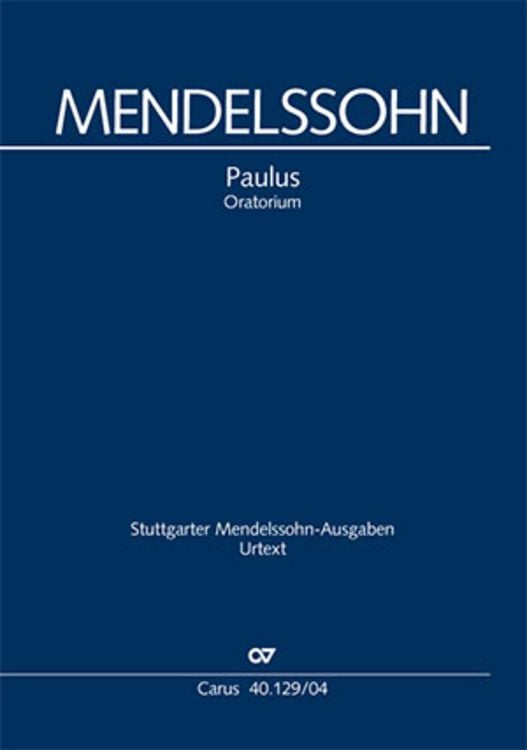 Produktbild: Paulus (Klavierauszug deutsch)