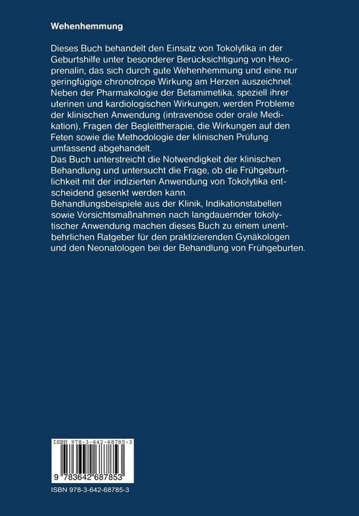 Produktbild: Wehenhemmung