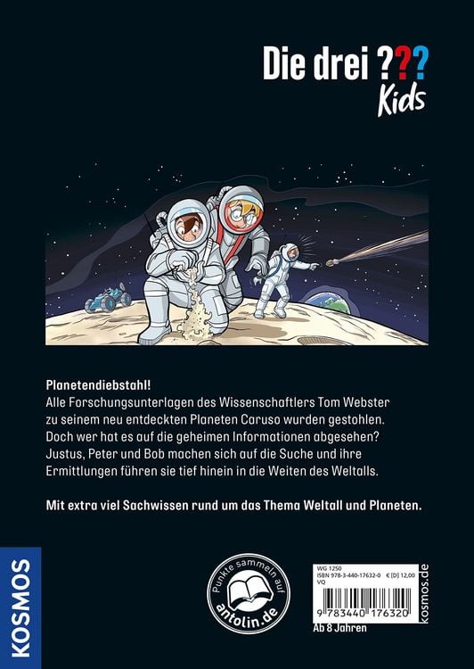 Produktbild: Die drei ??? Kids Diebstahl im All