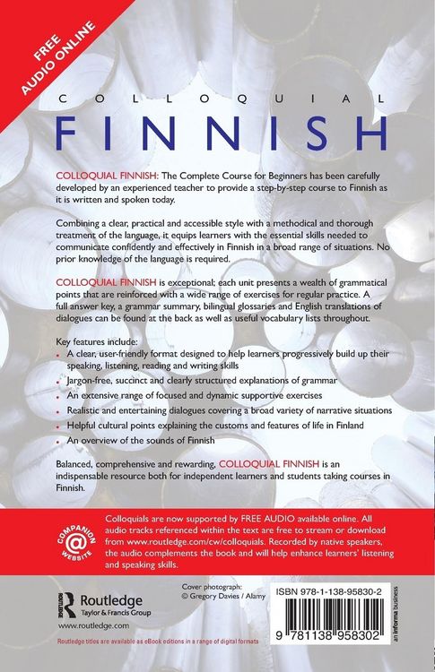 Produktbild: Colloquial Finnish