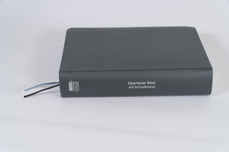 Produktbild: Elberfelder Bibel - mit Schreibrand, Leder