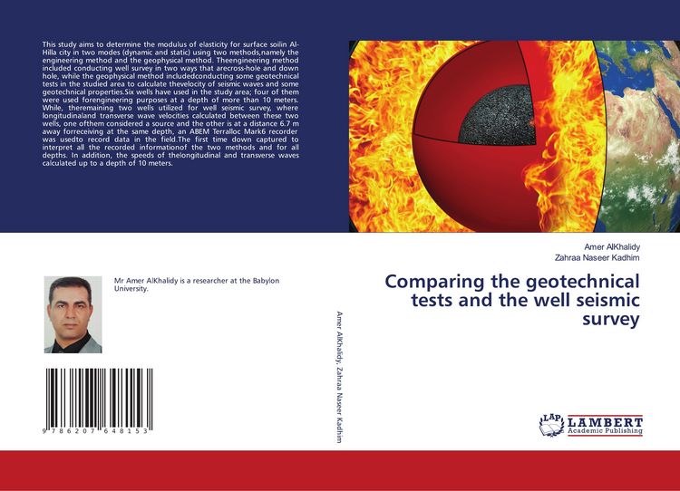 Produktbild: Comparing the geotechnical tests and the well seismic survey