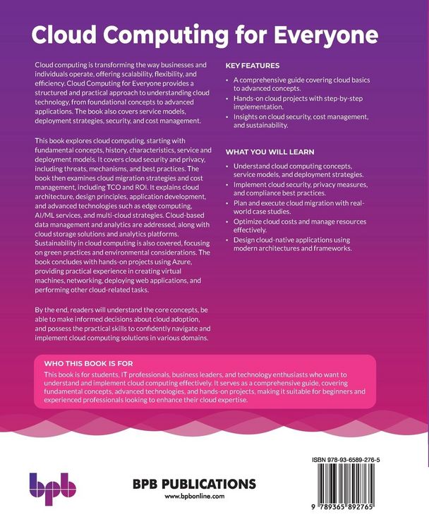 Produktbild: Cloud Computing for Everyone