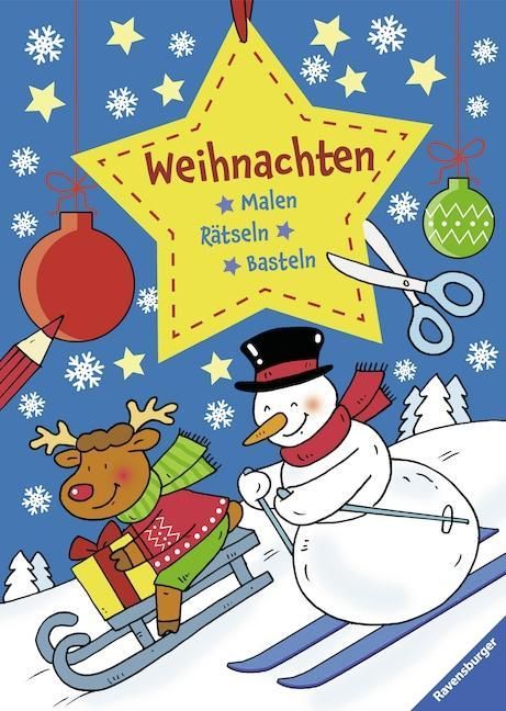 Produktbild: Malen - R&auml;tseln - Basteln: Weihnachten