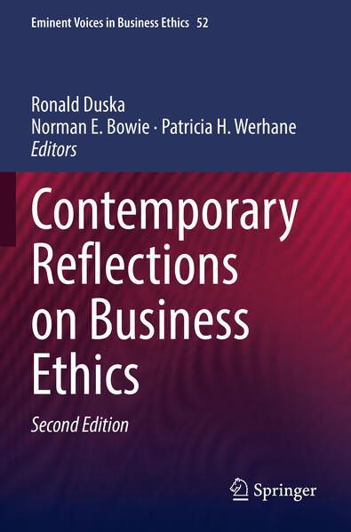 Produktbild: Contemporary Reflections on Business Ethics
