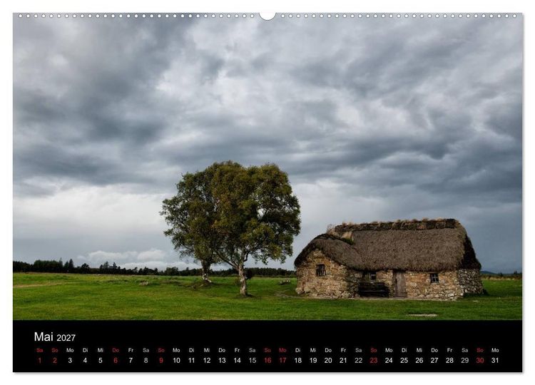 Produktbild: Schottland Landschaften (Wandkalender 2027 DIN A2 quer), CALVENDO Monatskalender
