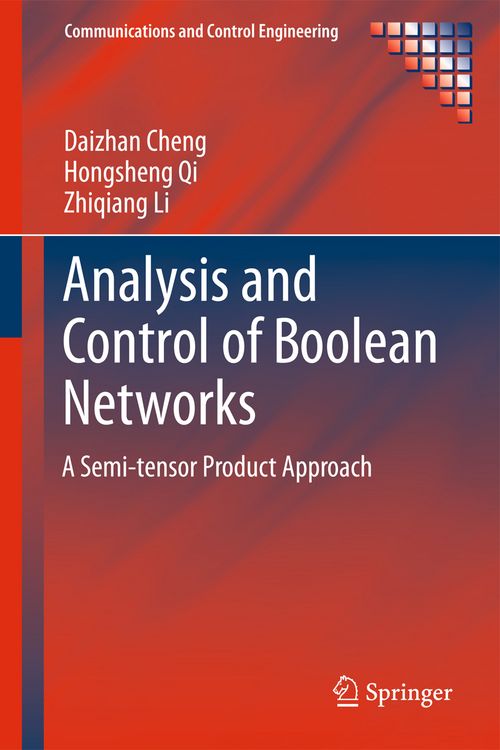 Produktbild: Analysis and Control of Boolean Networks