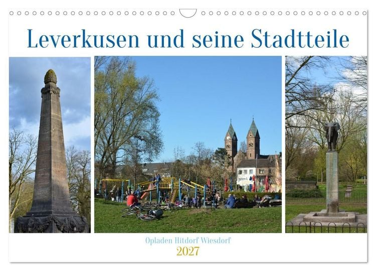 Produktbild: Leverkusen und seine Stadtteile (Wandkalender 2027 DIN A3 quer), CALVENDO Monatskalender