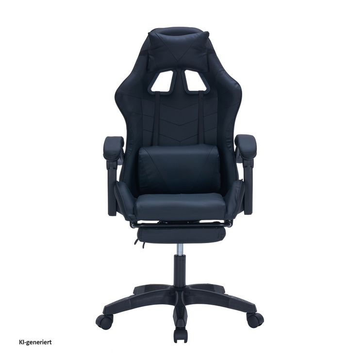 Produktbild: HTI-Living Gaming Stuhl Krit Eco Schwarz Gaming Stuhl Krit Eco Schwarz