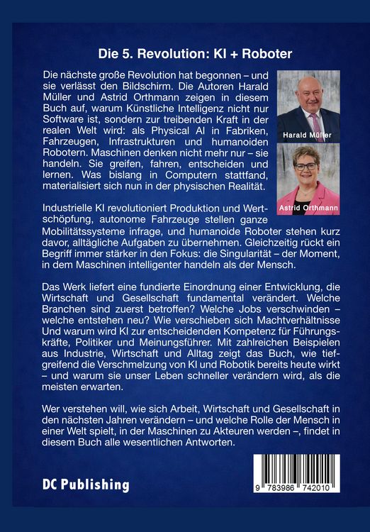 Produktbild: Die 5. Revolution: KI + Roboter