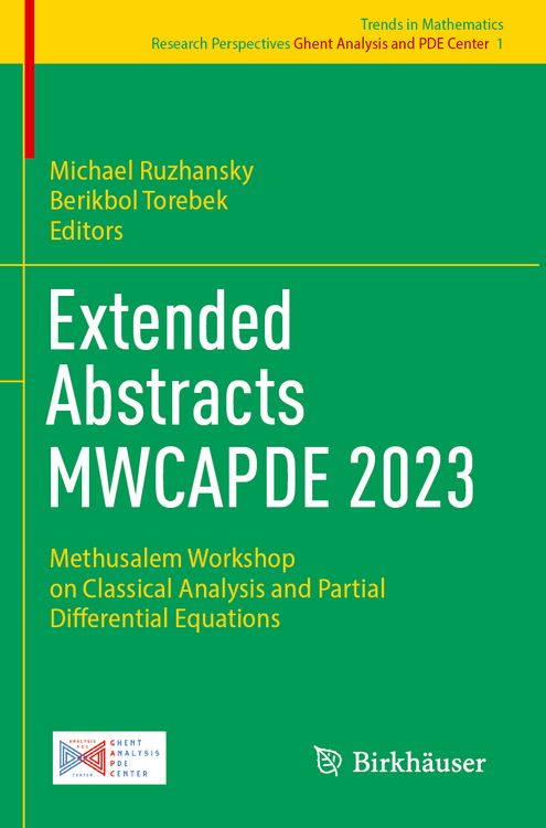 Produktbild: Extended Abstracts MWCAPDE 2023