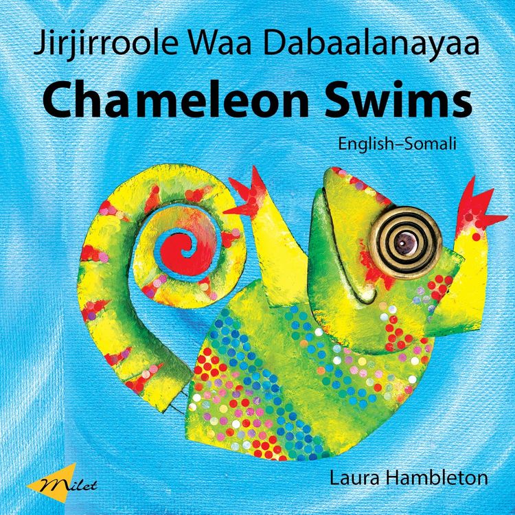 Produktbild: Chameleon Swims (English-Somali)