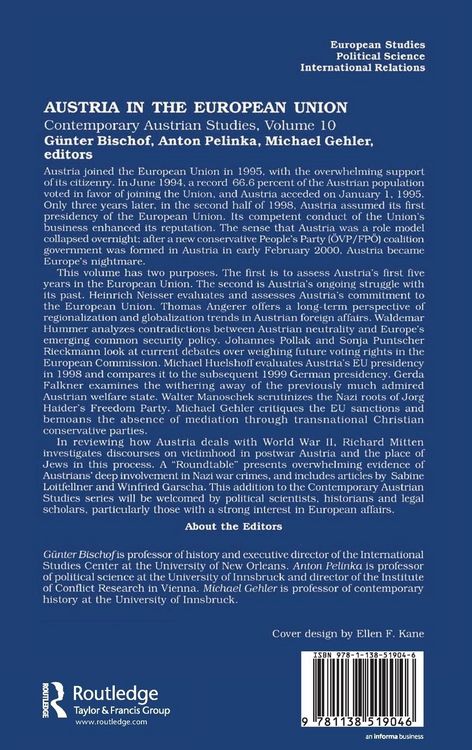 Produktbild: Austria in the European Union