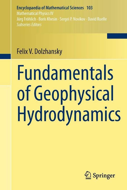 Produktbild: Fundamentals of Geophysical Hydrodynamics