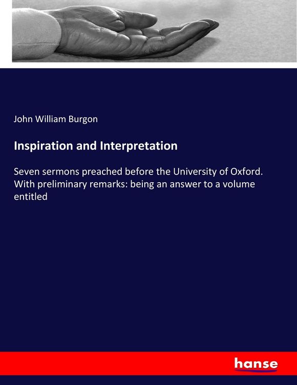 Produktbild: Inspiration and Interpretation