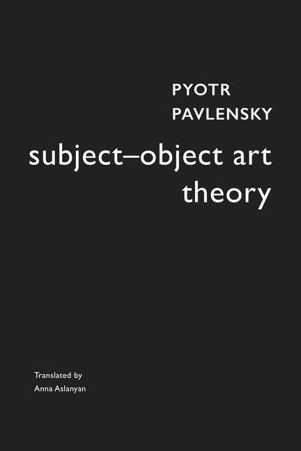 Produktbild: Subject-Object Art Theory