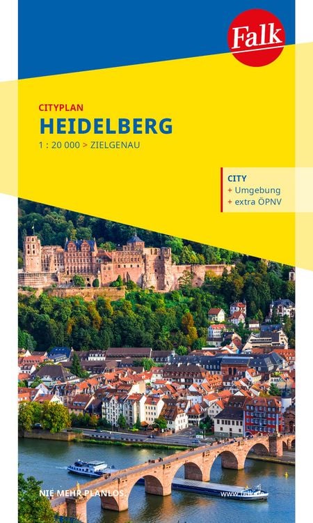 Produktbild: Falk Cityplan Heidelberg 1:20.000