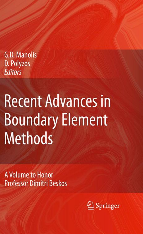 Produktbild: Recent Advances in Boundary Element Methods