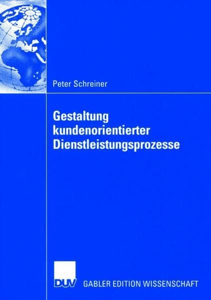 Produktbild: Gestaltung kundenorientierter Dienstleistungsprozesse