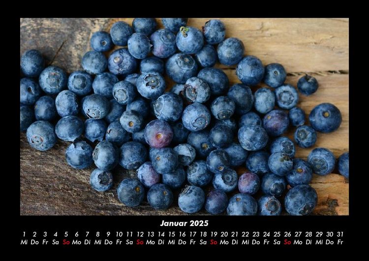Produktbild: Fr&uuml;chte 2025 Fotokalender DIN A3