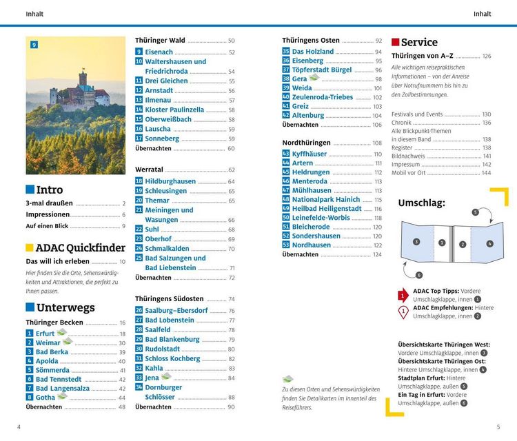 Produktbild: ADAC Reisef&uuml;hrer Th&uuml;ringen