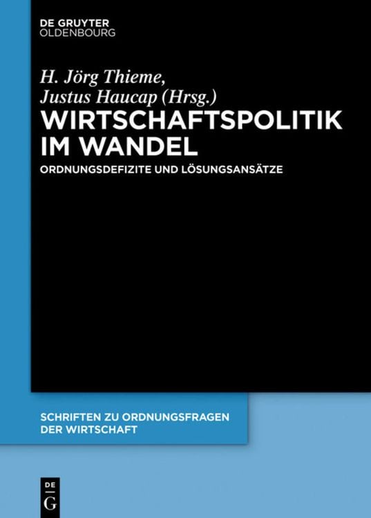 Produktbild: Wirtschaftspolitik im Wandel