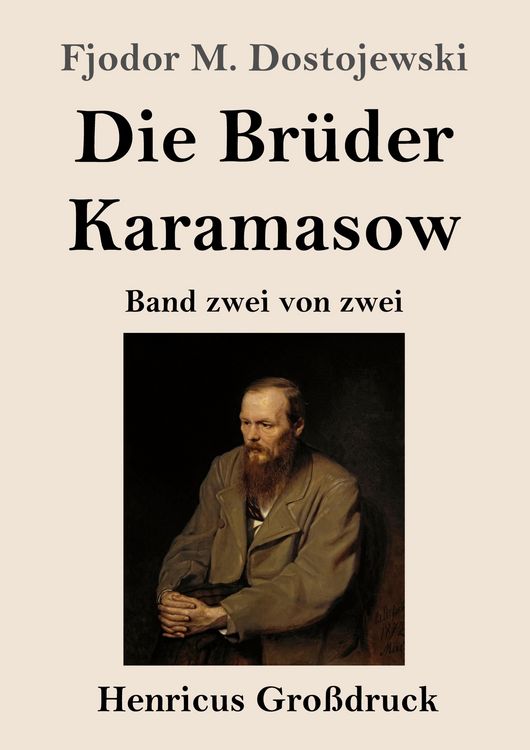 Produktbild: Die Br&uuml;der Karamasow (Gro&szlig;druck)