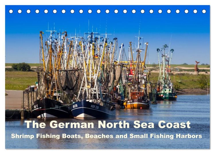 Produktbild: The German North Sea coast (Desk Calendar 2027 DIN A5 landscape), CALVENDO 12 Month DeskCalendar