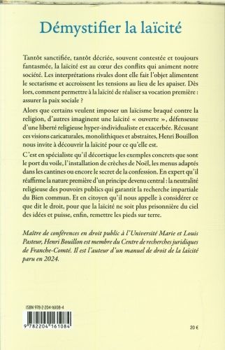 Produktbild: D&eacute;mystifier la la&iuml;cit&eacute;