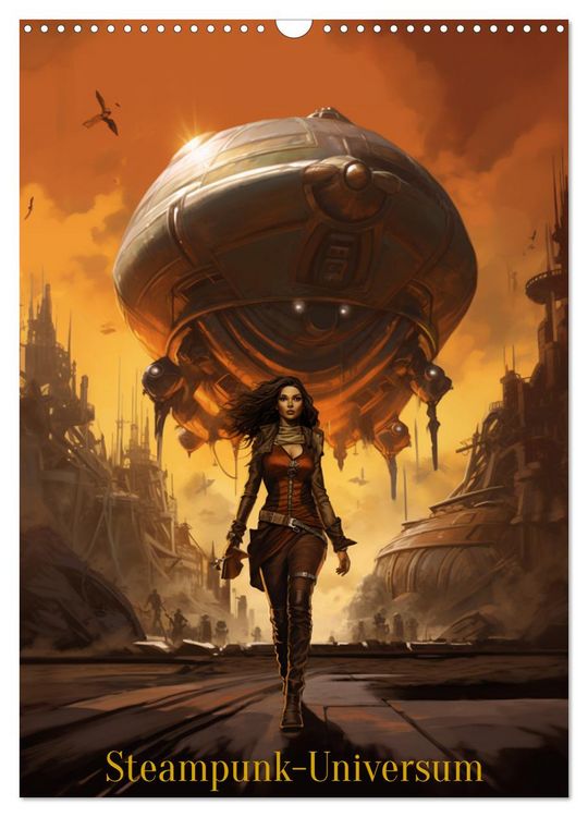 Produktbild: Steampunk-Universum (Wandkalender 2026 DIN A3 hoch), CALVENDO Monatskalender