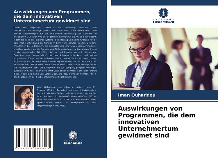 Produktbild: Auswirkungen von Programmen, die dem innovativen Unternehmertum gewidmet sind